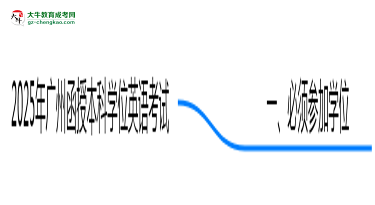 2025年廣州函授本科學(xué)位英語必考嗎？替代方案思維導(dǎo)圖