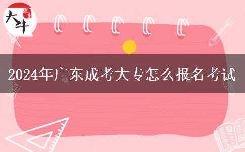 2024年廣東成考大專怎么報(bào)名考試 2024年廣東成考大專怎么報(bào)名考試
