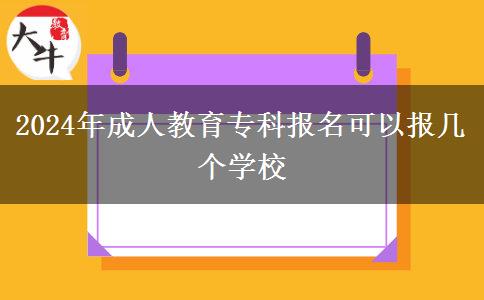 2024年成人教育?？茍竺梢詧髱讉€學(xué)校