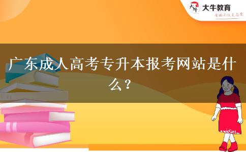 廣東成人高考專升本報考網(wǎng)站是什么？