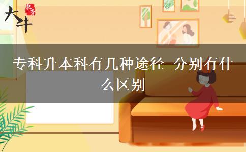 ?？粕究朴袔追N途徑 分別有什么區(qū)別